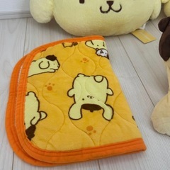 4点セット❗️ポムポムプリンセット ぬいぐるみ 抱き枕 枕カバー クッションの画像
