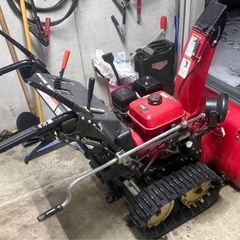 Honda 除雪機 ＨＳ６６０　北海道発　セル1発スタート　バッテリー新品
の画像
