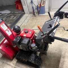 Honda 除雪機 ＨＳ６６０　北海道発　セル1発スタート　バッテリー新品
の画像