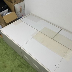収納付きベットフレーム‼️の画像