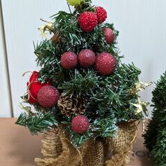 クリスマスツリー トナカイ 装飾 ミニサイズ 卓上の画像