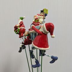 サンタクロース クリスマス ガーデンピックの画像