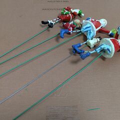 サンタクロース クリスマス ガーデンピックの画像