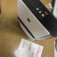 シャープ 加湿器+電気ストーブの画像
