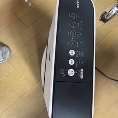 シャープ 加湿器+電気ストーブの画像