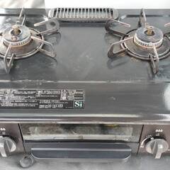 代理出品　中古品ガスコンロ　受渡は上野宮国　2500円　引越しに伴い格安にて販売いたします　早めの受取優先致しますの画像