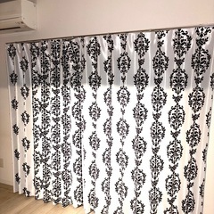 カーテン　オーダーメイドの画像