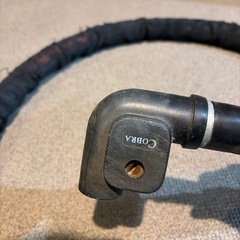 Cobra チェーンロック 2m バイクロック 鍵付きの画像