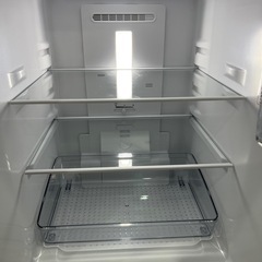 【新古品】シャープ　2ドア冷蔵庫(一人暮らし用)の画像