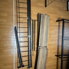 ❗️掲載内容ご確認下さい❗️ニトリ突っ張り壁面収納N ポルダの画像