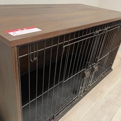 ナチュラルファニチャーペットサークル NFPC-1200」ダークブラウンの画像