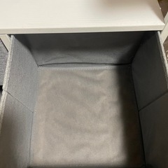 布製引き出し収納ラック 5段（横87×奥行28×高さ約60）の画像