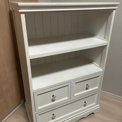 オープンキャビネット ホワイト MCC-6599WHの画像