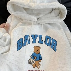 【新品未使用】BAYLOR  フード付きパーカー Lサイズの画像
