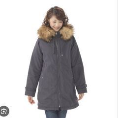 Provador 暖か 裏 ボア付 モッズコート ブラック LL 新品 未開封の画像