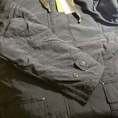 Provador プロバドール 本格仕様の 大人の ミリタリー コート ネイビー レディース LL 新品 未開封 アウター ジャケットの画像