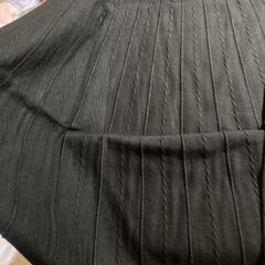 CARRIEREケーブル デザイン 使える ニット セットアップ ブラック L 新品 未使用 レディース 黒の画像