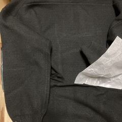 Anne Coquine アンコキーヌ 刺繍入り 綿 カシミヤ ニット VV ワンピース 新品 未使用 ロング Lの画像