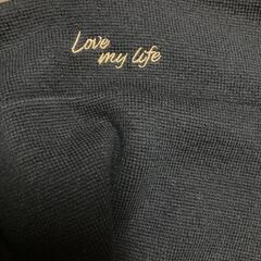 Anne Coquine アンコキーヌ 刺繍入り 綿 カシミヤ ニット VV ワンピース 新品 未使用 ロング Lの画像