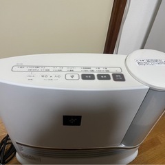SHARP加湿ファンヒーター　の画像