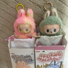 【正規品】 LABUBUラブブ2個セットの画像