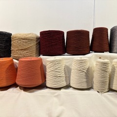 【大量】毛糸玉 1本200円 糸 工業用 毛糸ファンシーヤーン まとめ買い ハンドメイド 手芸 ミシン糸 クラフトの画像