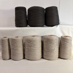 【大量】毛糸玉 1本200円 糸 工業用 毛糸ファンシーヤーン まとめ買い ハンドメイド 手芸 ミシン糸 クラフトの画像
