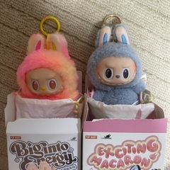 【正規品】 LABUBUラブブ2個セットの画像