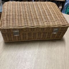 詳細不明 藤 ラタン バスケットの画像