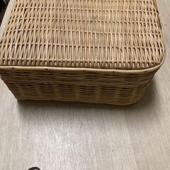 詳細不明 藤 ラタン バスケットの画像