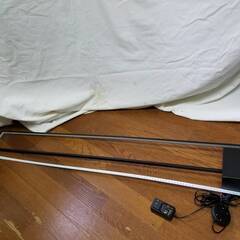 スタンド ライト 125cm（高さ） フットスイッチ ACアダプター付属 点灯確認済み おしゃれ フロア 照明 間接の画像