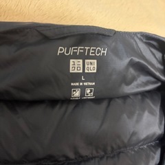 UNIQLO PUFFTECH メンズベスト L ネイビーの画像