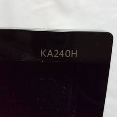 Acer KA240Hbmidx モニター ディスプレイ 液晶モニター　24インチ　動作確認済みの画像