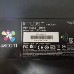 wacom　ワコム ペンタブレット PTH-651 ペンタブ ペンなし 通電確認のみの画像