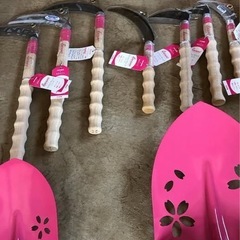 未使用品　農業女子PJコラボ農具の画像