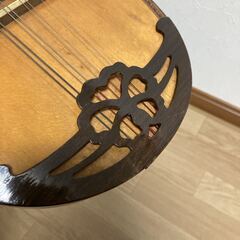SUZUKI 鈴木 バイオリン マンドリン 1997年 Ｎｏ．70 昭和 レトロ ビンテージ ジャパン 8弦 弦楽器 楽器の画像