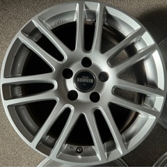 【値下げしました】17インチアルミホイール4本の画像