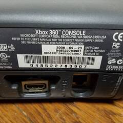 XBOX 360 E CONSOLE 本体 ブラック (箱付き欠品有り）　簡易動作確認済みの画像