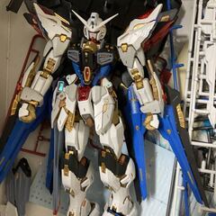 MG 1/100 機動戦士 ガンダム SEED シード ストライク フリーダム MGEX プラモデル ガンプラ 組み立て途中 箱痛みの画像