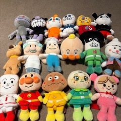 アンパンマン　ぬいぐるみ　の画像