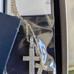 Tar Tar ダブル クロス ポイント ネックレス アーレン 新品 未使用 新品 未使用の画像
