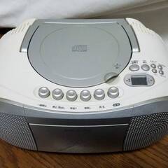 Auclio Comm CDラジオ カセットレコーダー RCD-640N-S　動作確認済みの画像