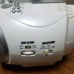 Auclio Comm CDラジオ カセットレコーダー RCD-640N-S　動作確認済みの画像