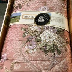 西川産業 掛け布団 WOOL KET ウール100% 羊毛 箱痛み、書き込み等有り新品 未使用 保管品の画像