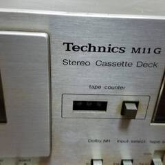 テクニクス Technics RS-M11G Pioneer カセットデッキ カセットプレーヤー 動作確認済み 難ありのためジャンクにての画像
