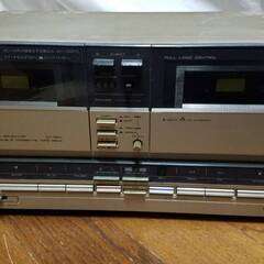 Pioneer パイオニア プライベートコンポ カセットデッキ CT-X8W 通電OK 再生不可のためジャンクにての画像