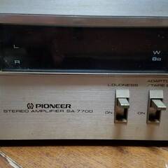 パイオニア Pioneer プリメインアンプ SA-7700　簡易動作確認済みの画像