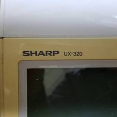 SHARP デジタルコードレスファクシミリ UX-320CL-W　親機のみ (子機なし） 通電確認のみの画像