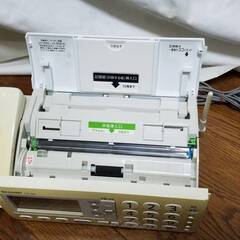 SHARP デジタルコードレスファクシミリ UX-320CL-W　親機のみ (子機なし） 通電確認のみの画像