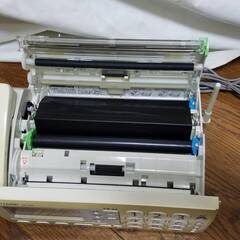 SHARP デジタルコードレスファクシミリ UX-320CL-W　親機のみ (子機なし） 通電確認のみの画像